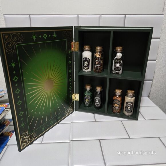 Target Bullseye Halloween Spells and Potions Book Storage Box & 7 Mini Potions - Picture 3 of 10